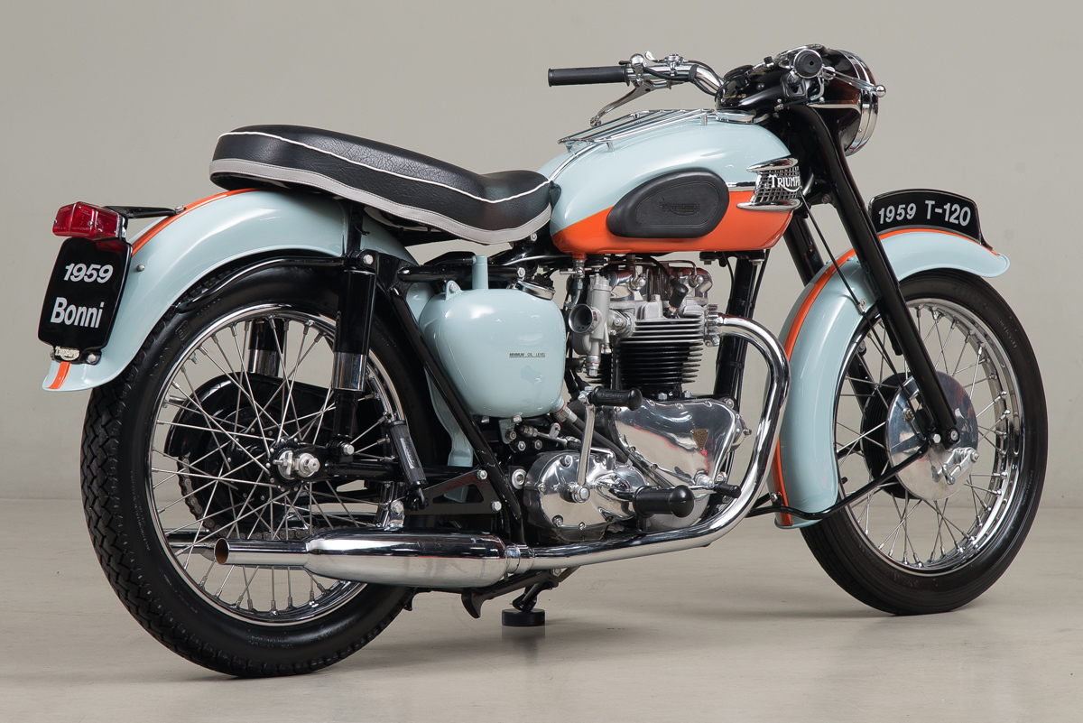 First Triumph 1959 Triumph Bonneville _5282