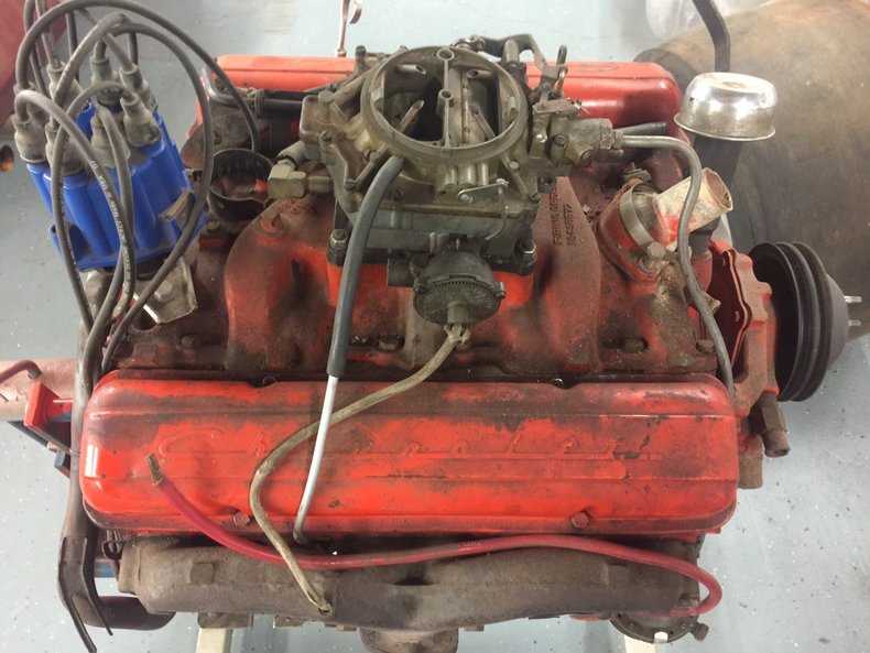 Power Pack Chevy 283 4 barrel Complete Motor Charlie's Classic Cars