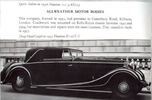 1935 Rolls-Royce Phantom II | http://www.charlescrail.com/