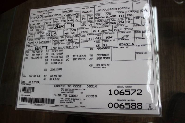 601254ba3185 low res 1994 chevrolet corvette 2dr hatchback