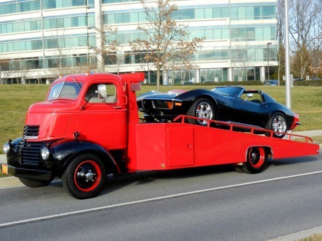 1946 Chevrolet Cab Over Engine Car Hauler C O E 1946