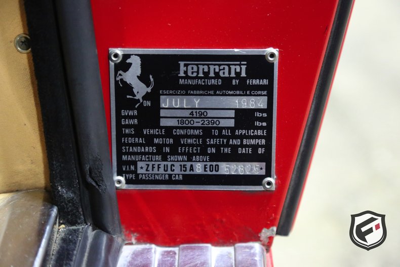 1984 Ferrari Mondial