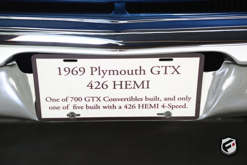 1969 Plymouth GTX Hemi Convertible