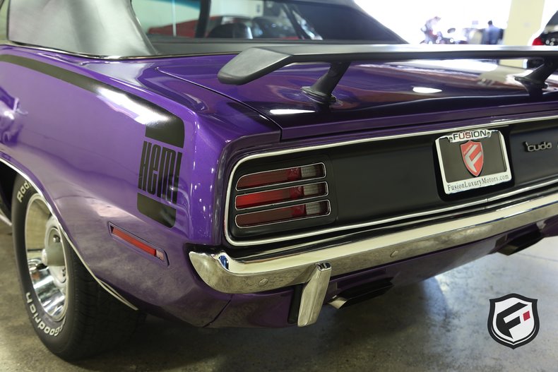 1970 Plymouth Hemi 'Cuda Convertible