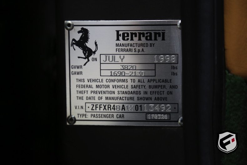 1999 Ferrari F355 Spyder