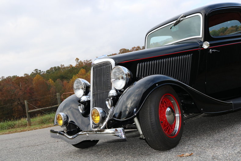 1934 ford 3 window coupe gaa classic cars model 3 no fog lights