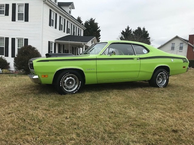 1970年 プリムス ダスター 340CID 295HP