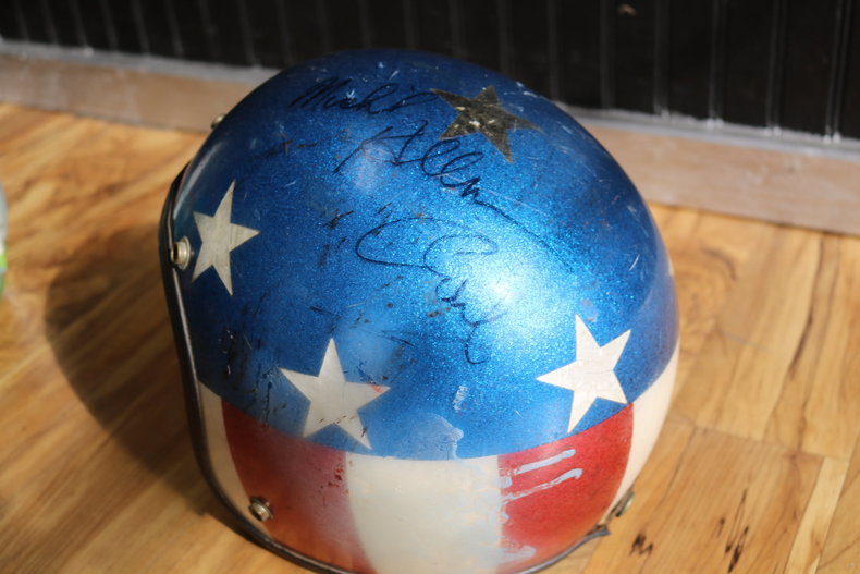 Evel Knievel Signed Helmet | GAA Classic Cars