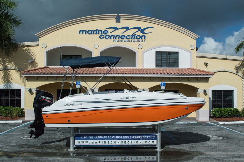 New 2015 Hurricane SunDeck Sport SS 188 OB boat for sale in West Palm Beach, FL