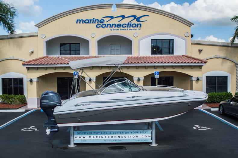 New 2015 Hurricane SunDeck SD 187 OB boat for sale in West Palm Beach, FL