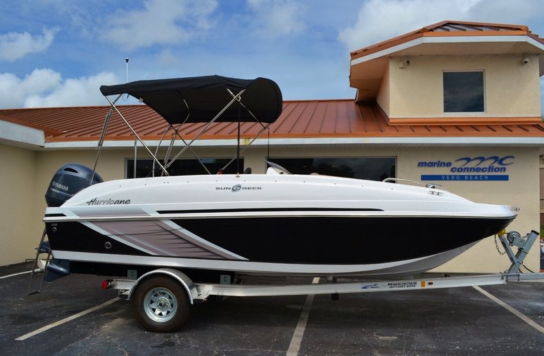 New 2016 Hurricane SunDeck Sport SS 188 OB boat for sale in Miami, FL
