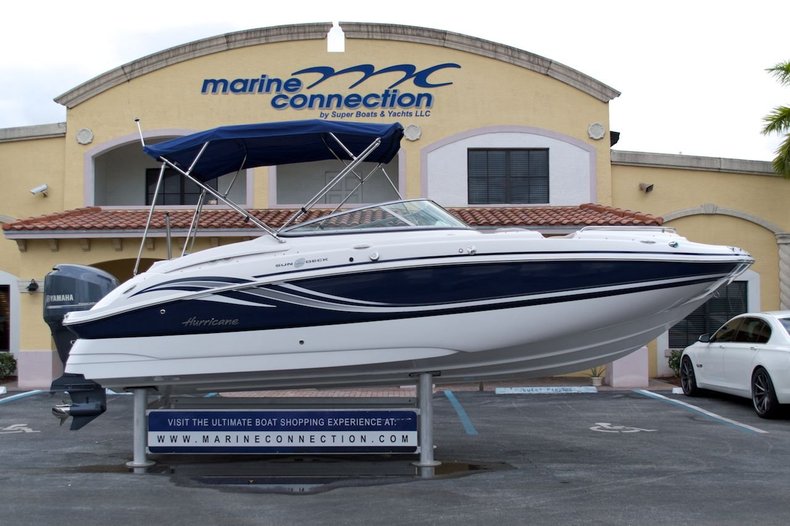 New 2013 Hurricane SunDeck SD 2400 OB boat for sale in West Palm Beach, FL