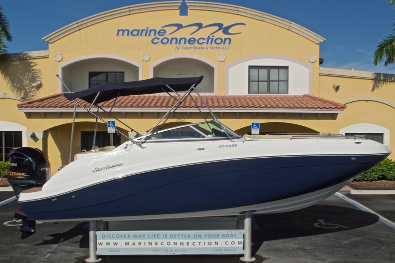 New 2016 Hurricane SunDeck SD 2486 OB boat for sale in West Palm Beach, FL