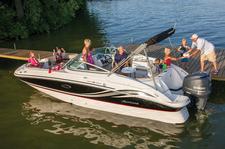 New 2014 Hurricane SunDeck SD 2400 OB boat for sale in West Palm Beach, FL