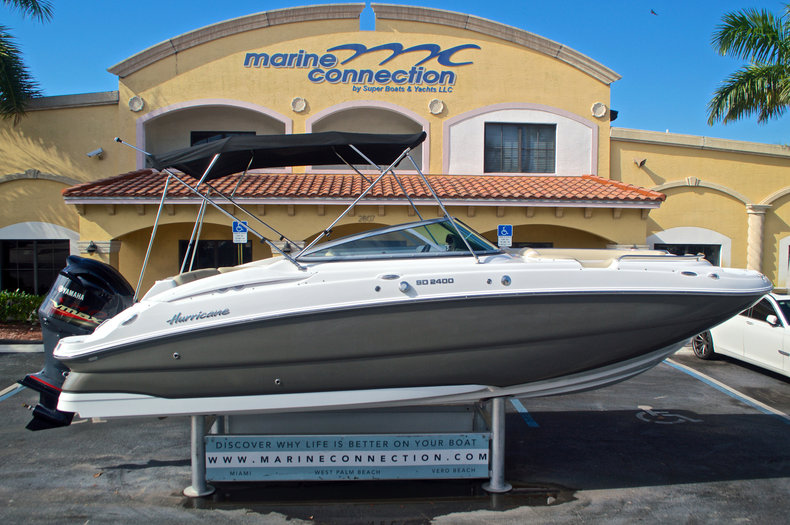 New 2017 Hurricane SunDeck SD 2400 OB boat for sale in West Palm Beach, FL