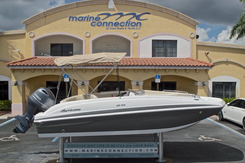 New 2017 Hurricane SunDeck Sport SS 188 OB boat for sale in West Palm Beach, FL