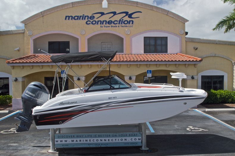 New 2017 Hurricane SunDeck SD 187 OB boat for sale in West Palm Beach, FL