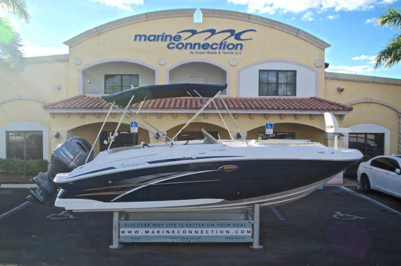 New 2017 Hurricane SunDeck Sport SS 220 OB boat for sale in West Palm Beach, FL