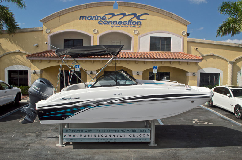 New 2017 Hurricane SunDeck SD 187 OB boat for sale in West Palm Beach, FL