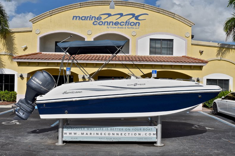 Used 2015 Hurricane 188 SunDeck Sport OB boat for sale in West Palm Beach, FL