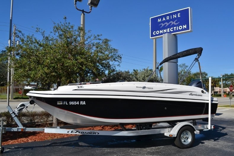 Used 2015 Hurricane 188 SunDeck Sport OB boat for sale in Vero Beach, FL