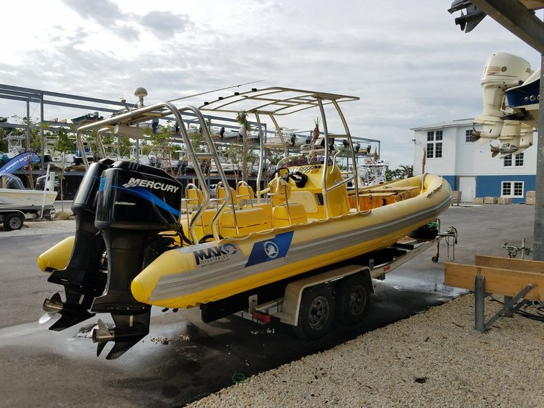Used 2002 Mako 26 RIgid Inflatable boat for sale in Islamorada, FL