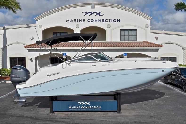 New 2018 Hurricane SunDeck SD 2486 OB boat for sale in Vero Beach, FL