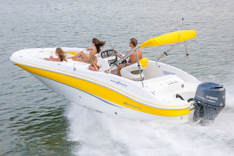 New 2014 Hurricane SunDeck Sport SS 203 OB boat for sale in West Palm Beach, FL