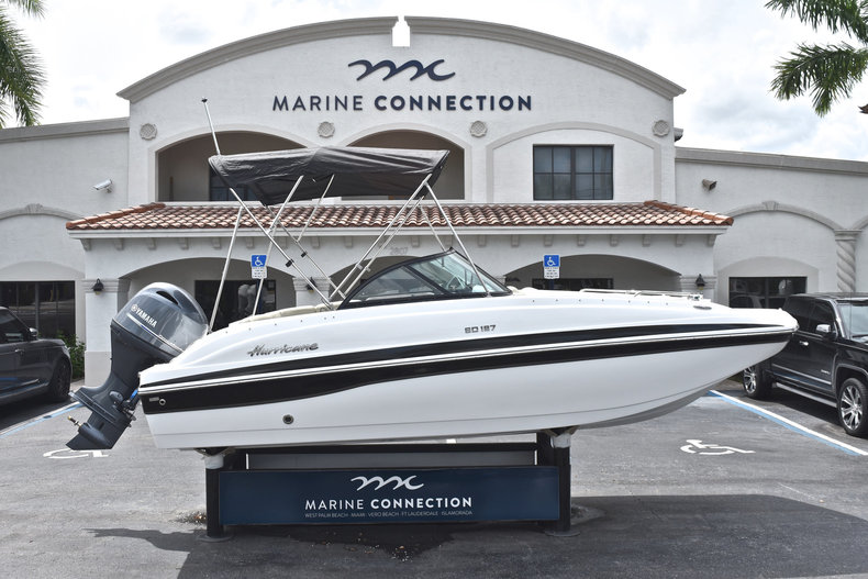 New 2019 Hurricane SunDeck SD 187 OB boat for sale in West Palm Beach, FL