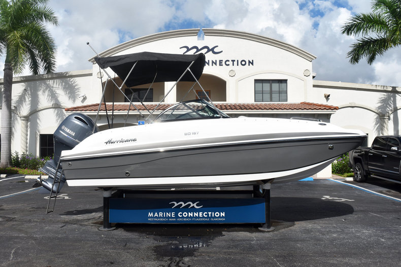 New 2019 Hurricane SunDeck SD 187 OB boat for sale in Vero Beach, FL