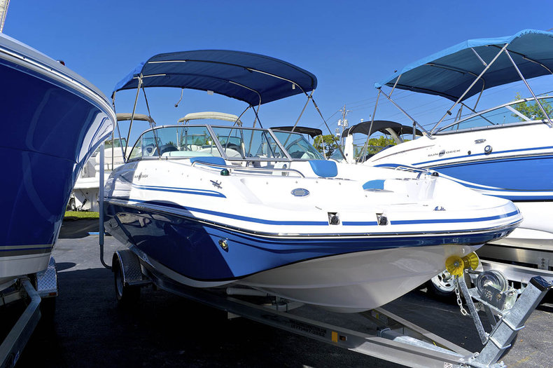 New 2014 Hurricane SunDeck SD 187 OB boat for sale in West Palm Beach, FL