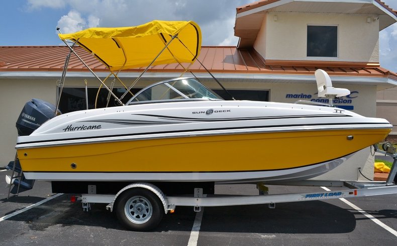 New 2014 Hurricane SunDeck SD 187 OB boat for sale in West Palm Beach, FL
