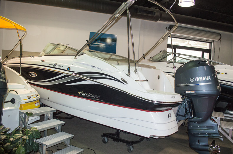 New 2014 Hurricane SunDeck SD 2200 DC OB boat for sale in West Palm Beach, FL