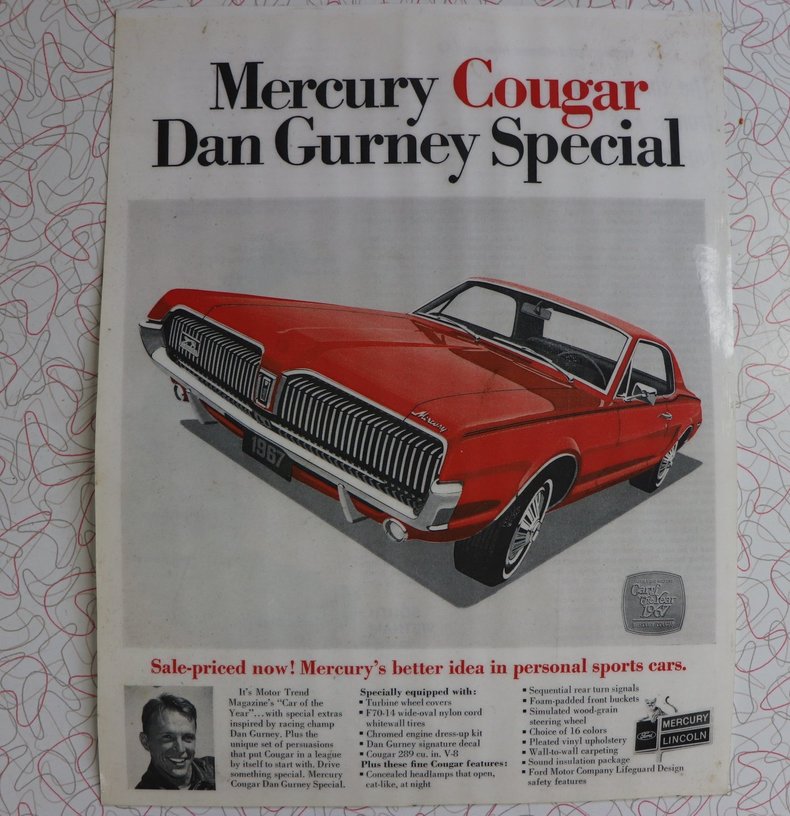 570382c231e5c low res 1967 mercury cougar dan gurney special