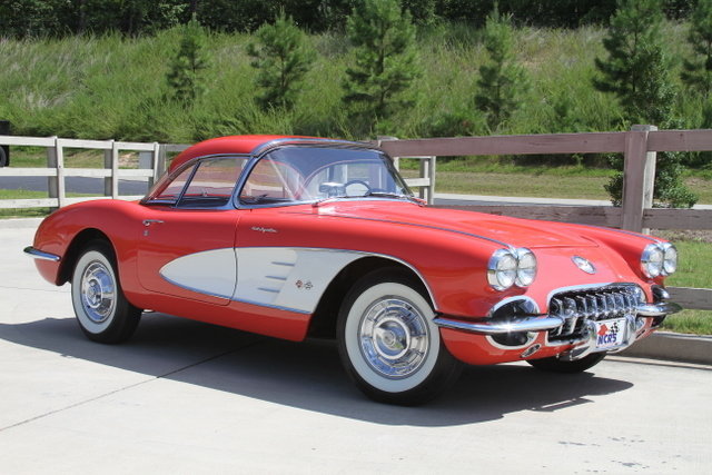 147622110ed5 hd 1958 chevrolet corvette fuelie