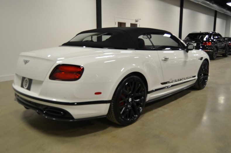2018 Bentley Continental Supersports Convertible For Sale
