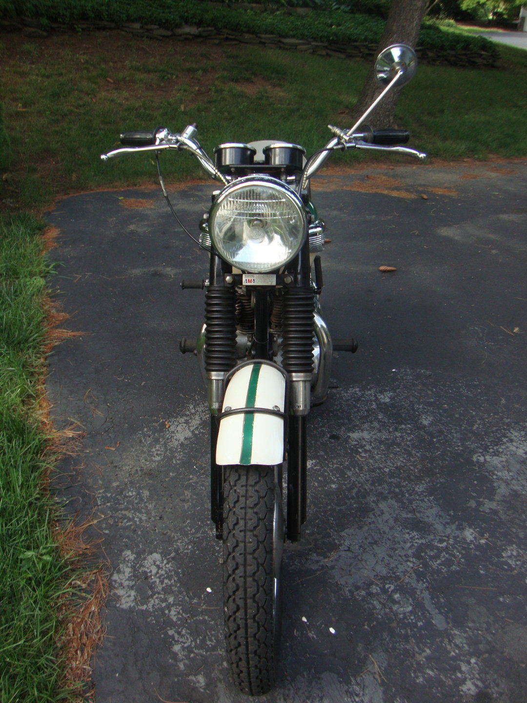 1967 triumph t100r