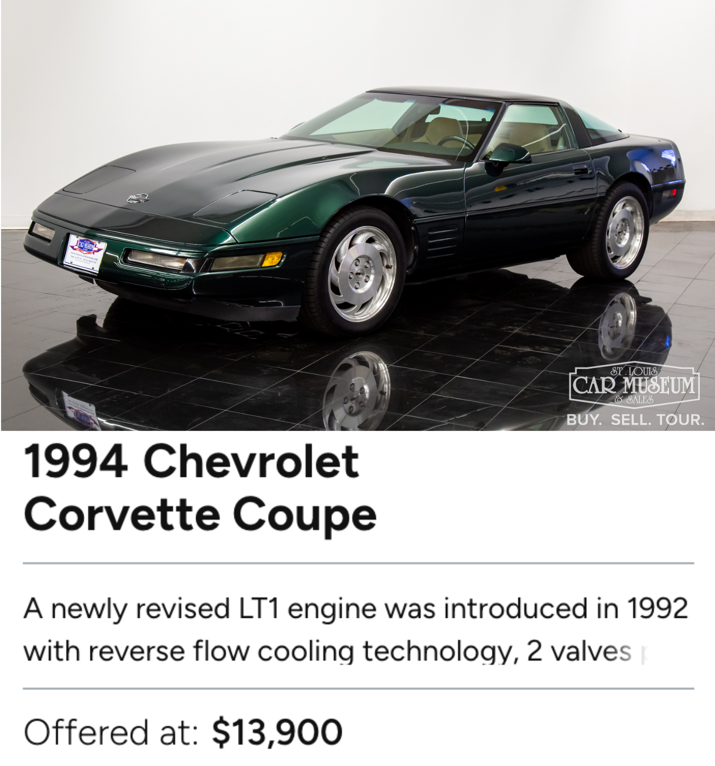 Muscle & Sports Cars For Sale St. Louis Car Museum