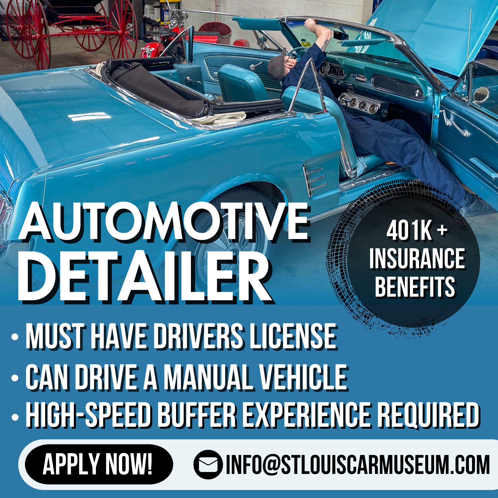 AUTOMOTIVE DETAILER HIRING 