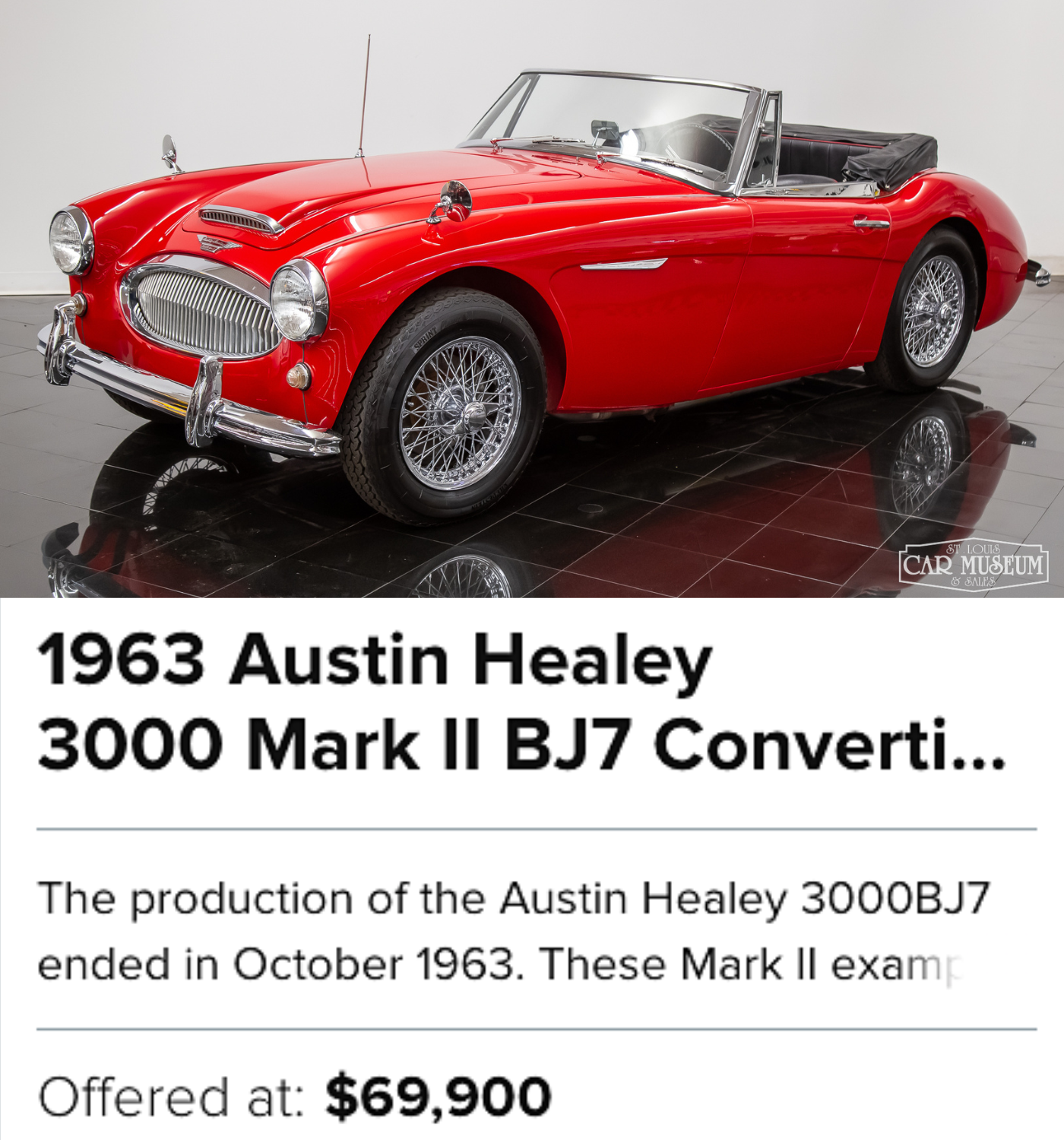 Exotic & Luxury Cars For Sale St. Louis Car Museum