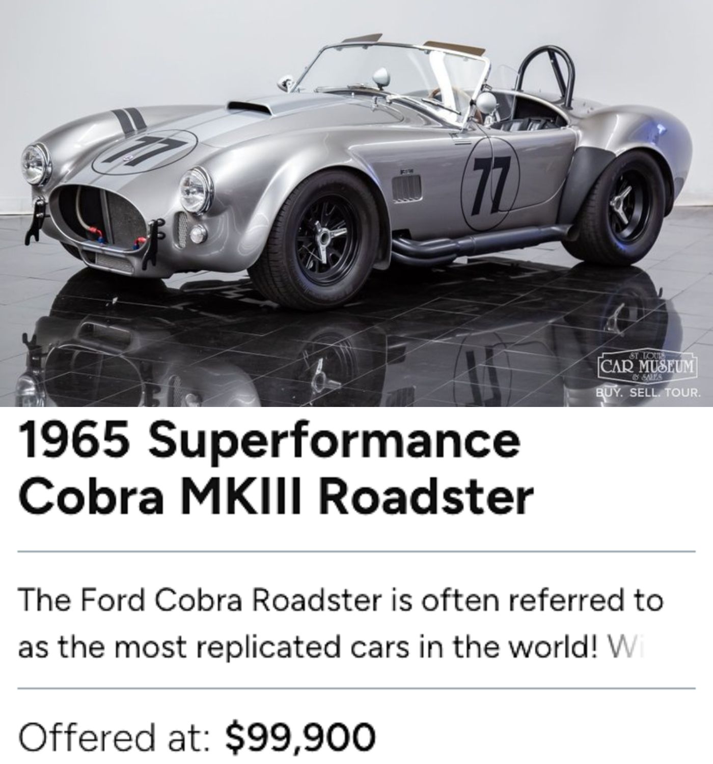 Muscle & Sports Cars For Sale St. Louis Car Museum