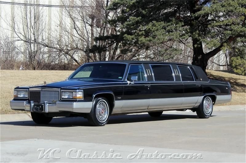6778514e8b5a8 hd 1990 cadillac limo low miles