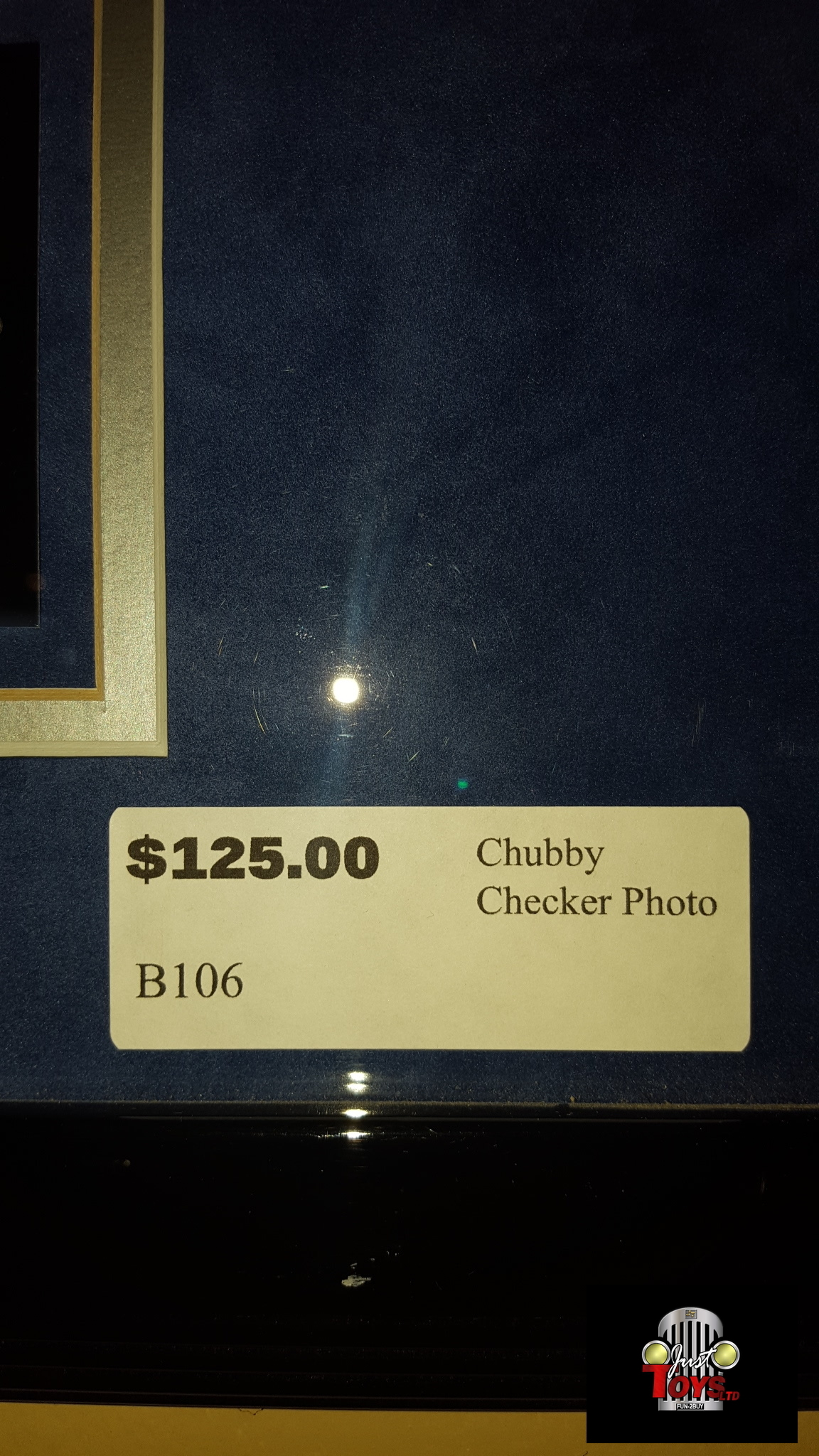 Autographed Chubby Checker Photo