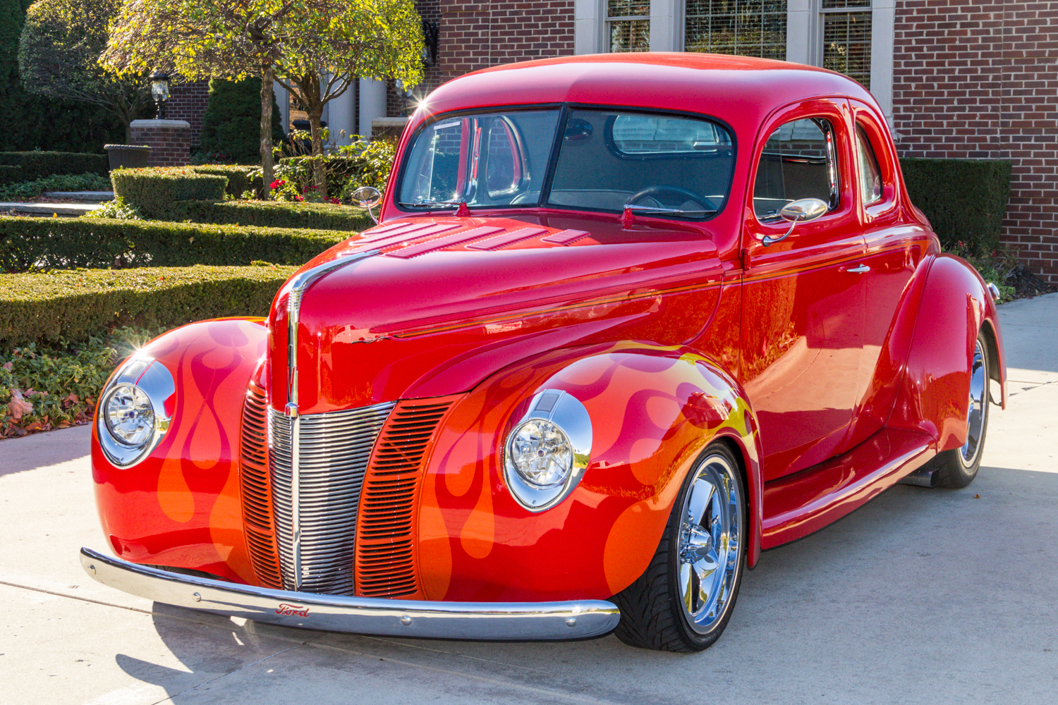253232 1940 ford red 0145200