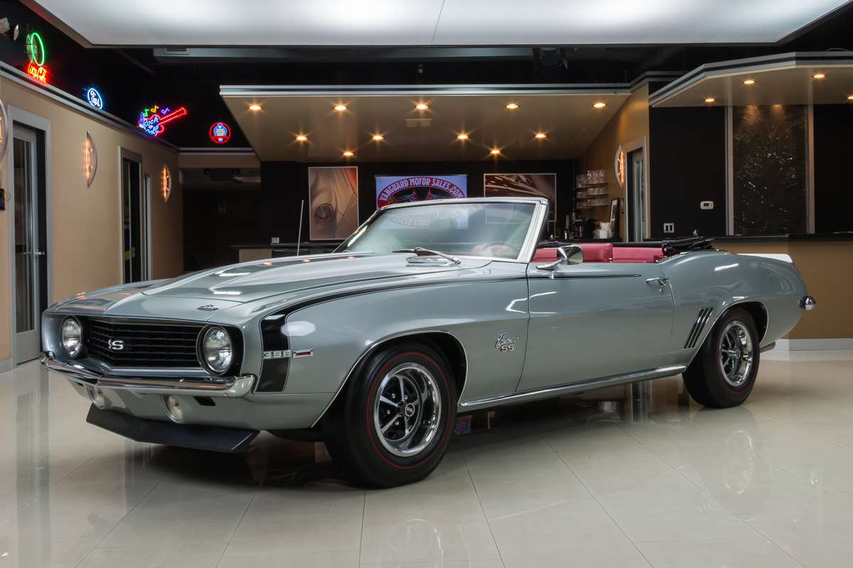 284000 1969 chevy camaro silver 5361 rs5
