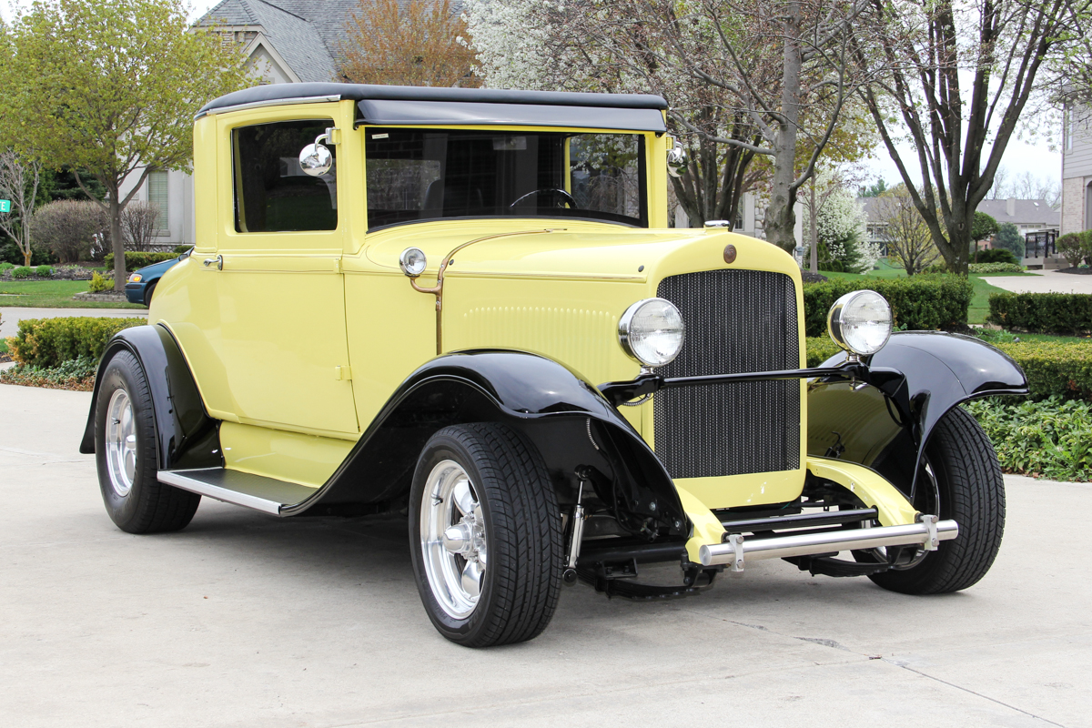 213414 1928 chysler street rod yellow 802s10