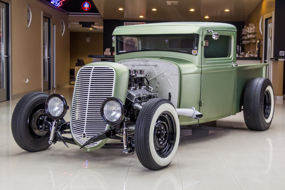 260820 1930 ford truck green 56753