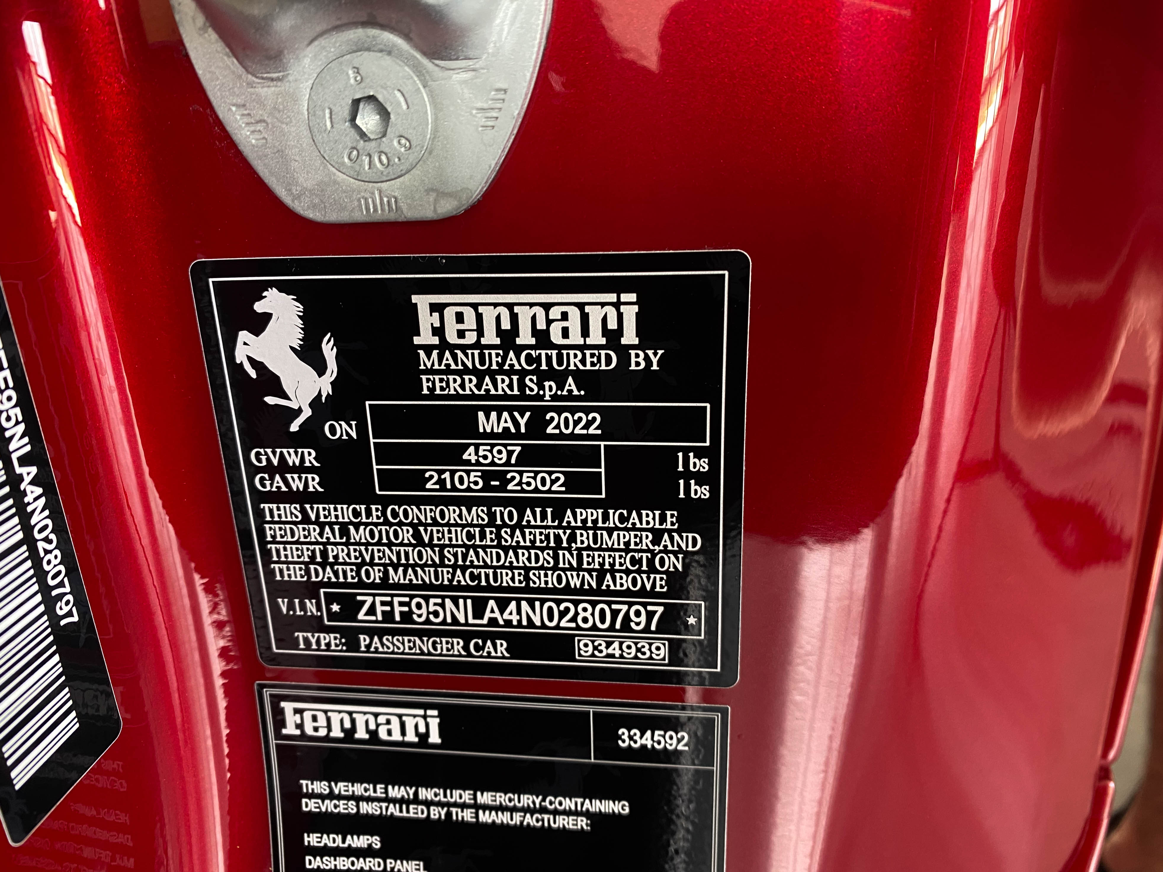 2022 Ferrari SF90 Stradale Assetto Fiorano  - V Fine Motorcars