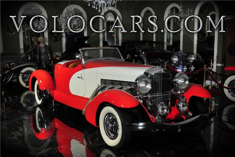 1933 Duesenberg II SJ Boattail Speedster