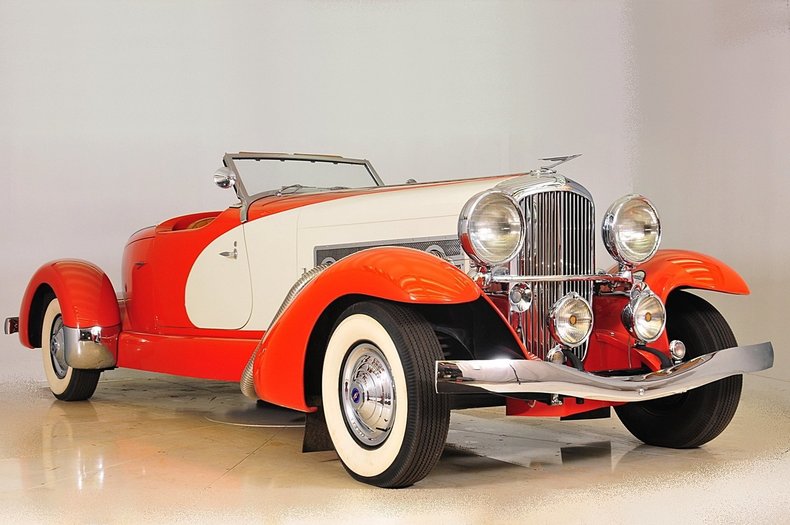 1933 Duesenberg II SJ Boattail Speedster